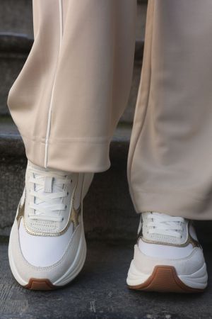 0HU Gold/White/